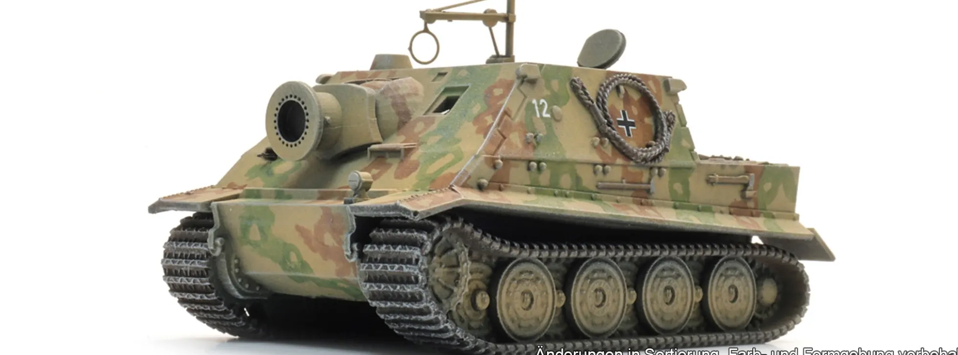 Artitec 6870773 Sturmtiger Hinterhaltstarnung Wehrmacht | Militärmodell 1:87