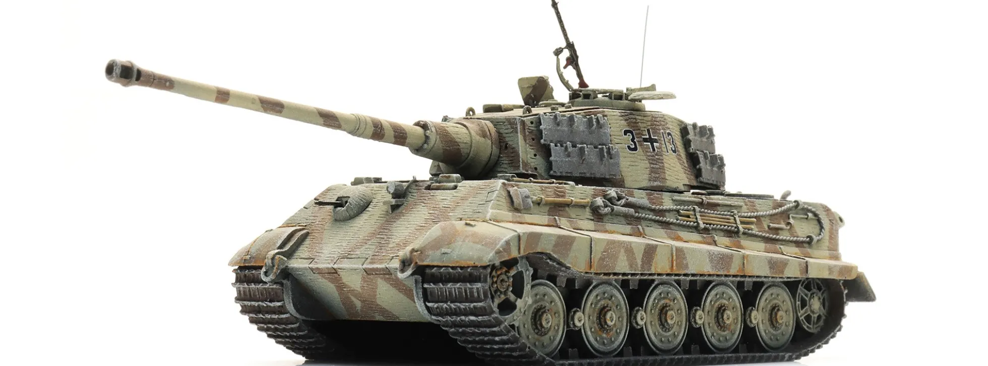 Artitec 6870653 Tiger II Zim zweifarbige Tarnung s.Pz.Abt.506 | Militärmodell 1:87