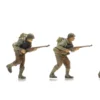Artitec 5720015 US D-Day Infanterie stürmt den Strand | 6 Stück | Militär Figuren 1:72