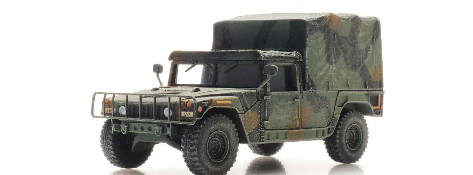 Artitec 6870554 US Humvee Camo Cargo TK-HQ Unit | Militärmodell 1:87