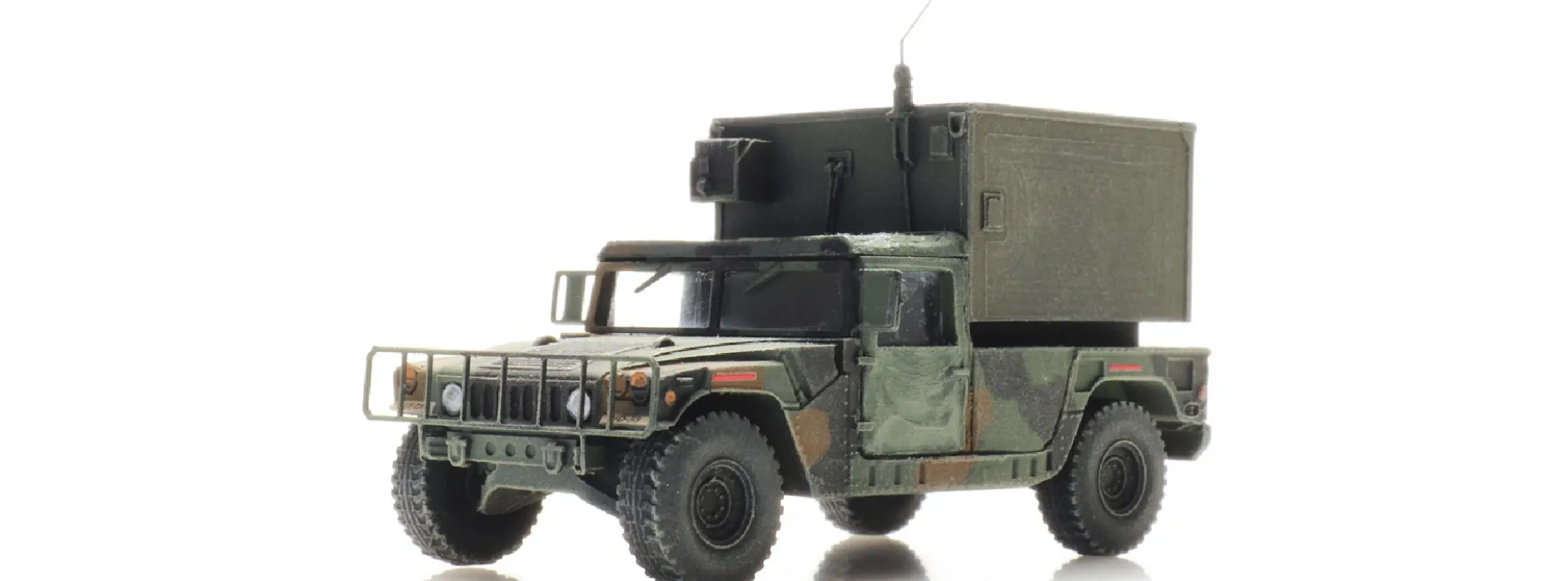 Artitec 6870553 US Humvee Camo Shelter TK-HQ Einheit | Militärmodell 1:87