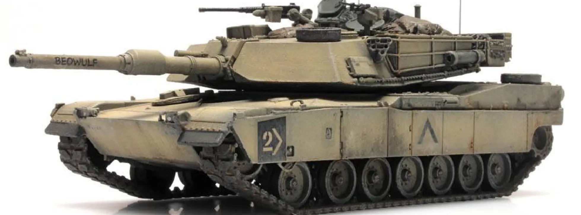 Artitec 6870142 US M1A1 Abrams Desert Storm Beowulf | Panzermodell 1:87