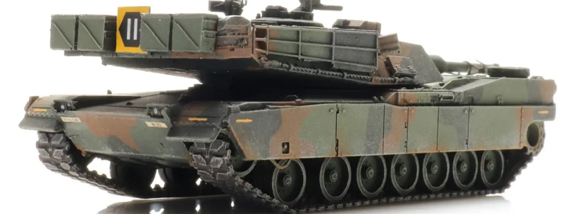 Artitec 6870140 US M1A1 Abrams NATO Camo Eisenbahntransport | Panzermodell 1:87
