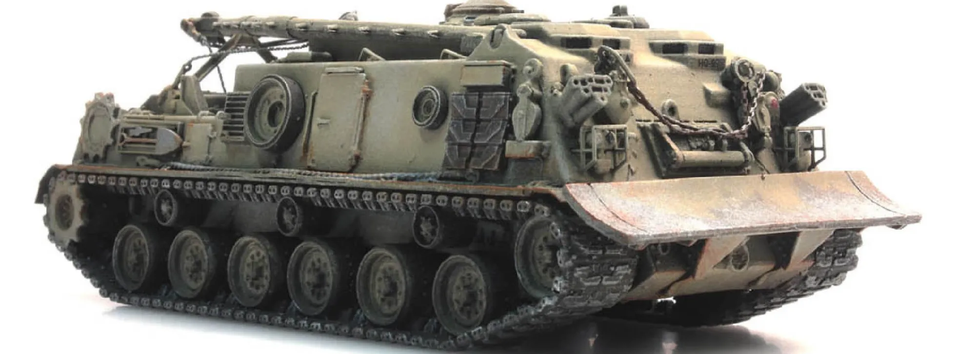 Artitec 6870246 US M88 Bergepanzer ARV Desert Eisenbahntransport | 1:87