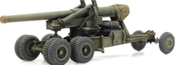 Artitec 6870387 US 155mm Geschütz M1 Long Tom Transportstellung | Militärmodell 1:87