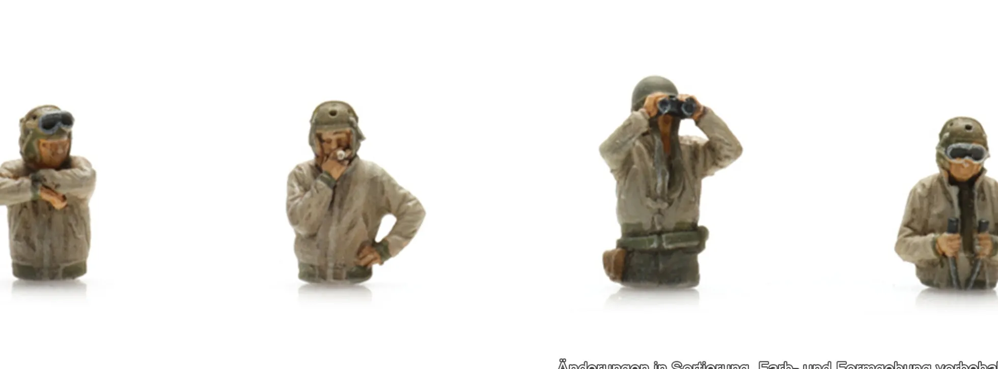 Artitec 5720023 US Panzer Besatzung | 4 Stück | Figuren 1:72