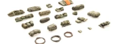 Artitec 6870558 US Stauraum set modern Wüste | Militärmodell 1:87