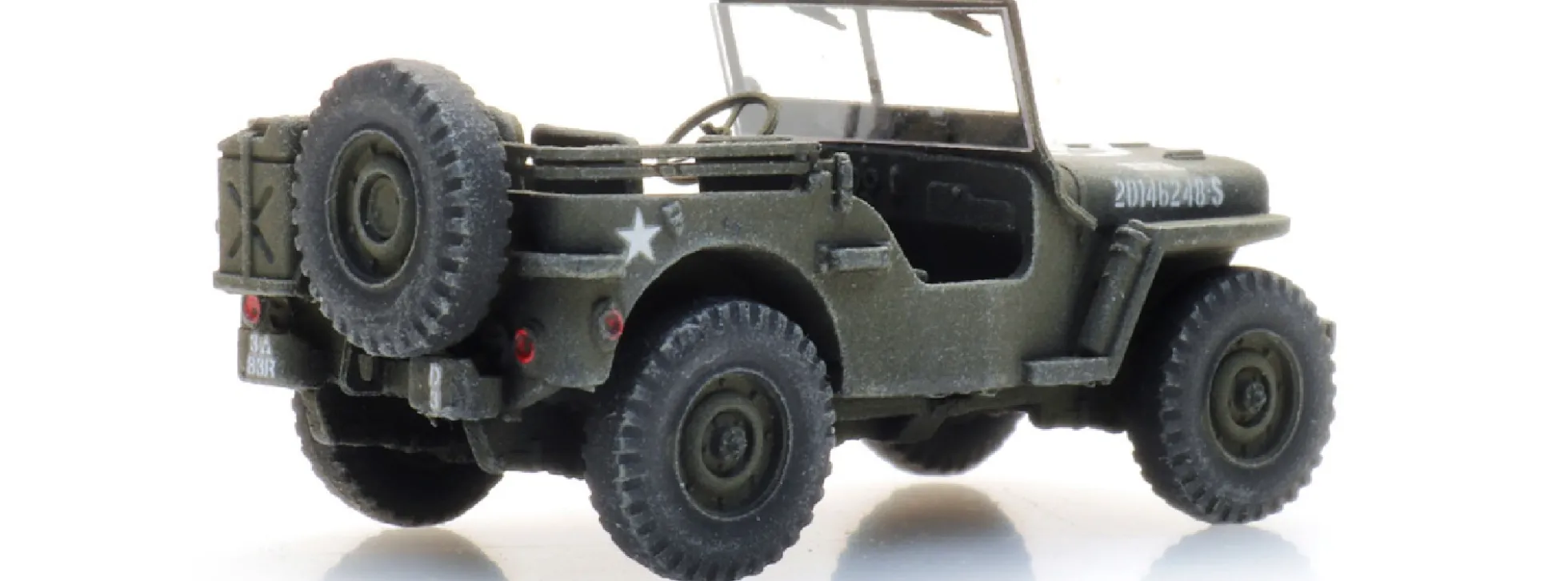 Artitec 6870579 US Willys jeep | Militärmodell 1:87