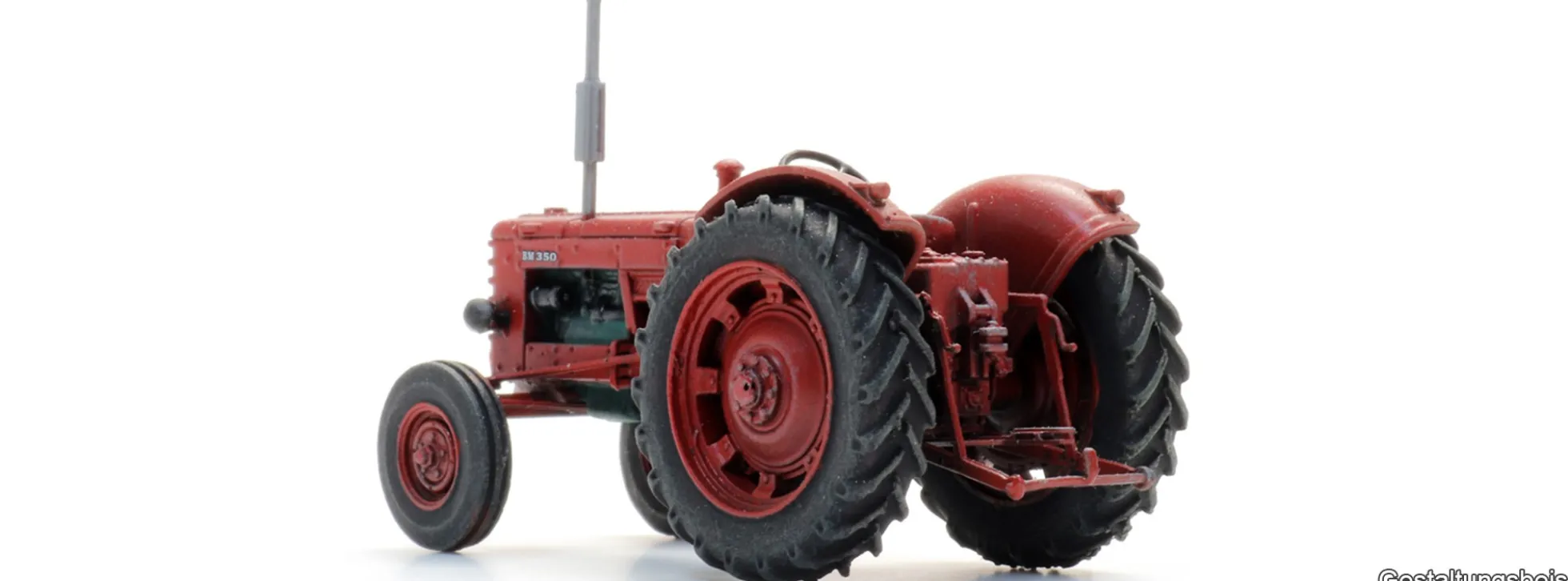 Artitec 10.462 Volvo BM350 Traktor | unbemalt | Agrarmodell Bausatz 1:87