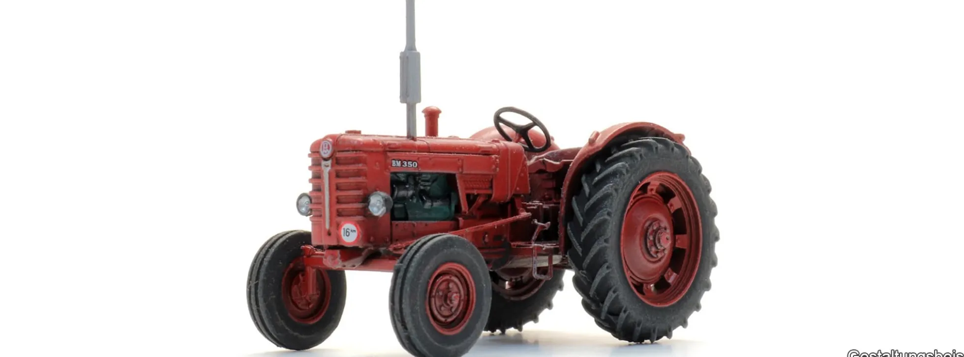 Artitec 10.462 Volvo BM350 Traktor | unbemalt | Agrarmodell Bausatz 1:87