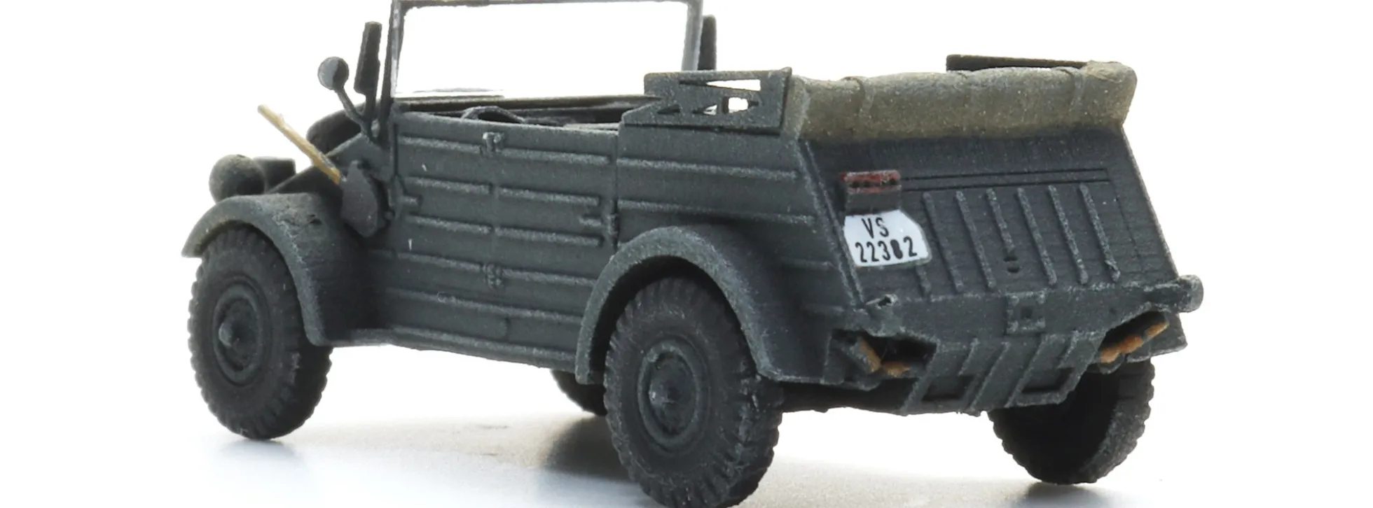 Artitec 6120016 VW Typ 82 Kübelwagen grau | Militärmodell 1:120