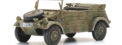 Artitec 6160113 VW Typ 82 Kübelwagen Tarnung | Militärmodell 1:160
