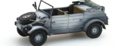 Artitec 387.77-WG WM Kübelwagen VW82 grau-Wintertarnung | Militärmodell 1:87