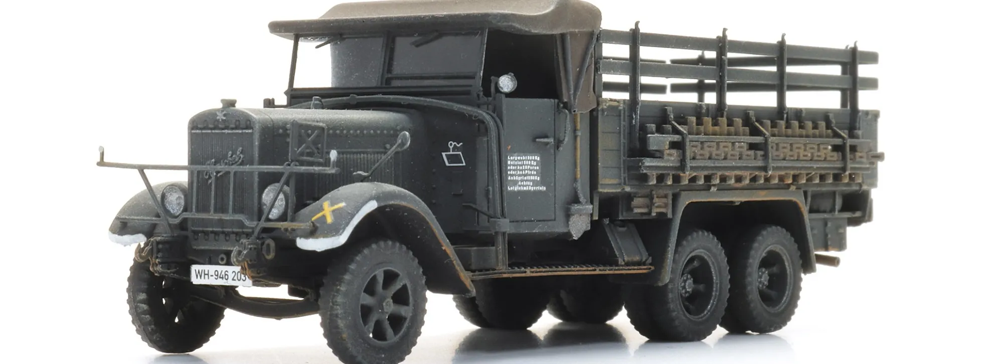 Artitec 1720029 WM Henschel 33D1 cargo | Militär Bausatz 1:72