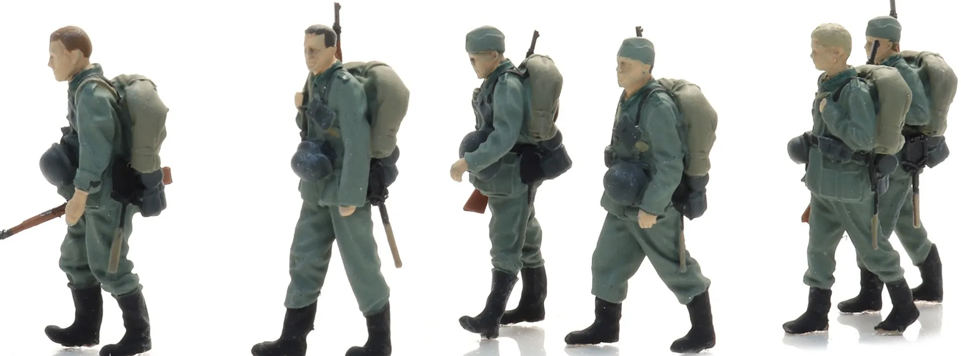 Artitec 5720002 WM-Infanterie auf langem Marsch | 6 Stück | Militär Figuren 1:72