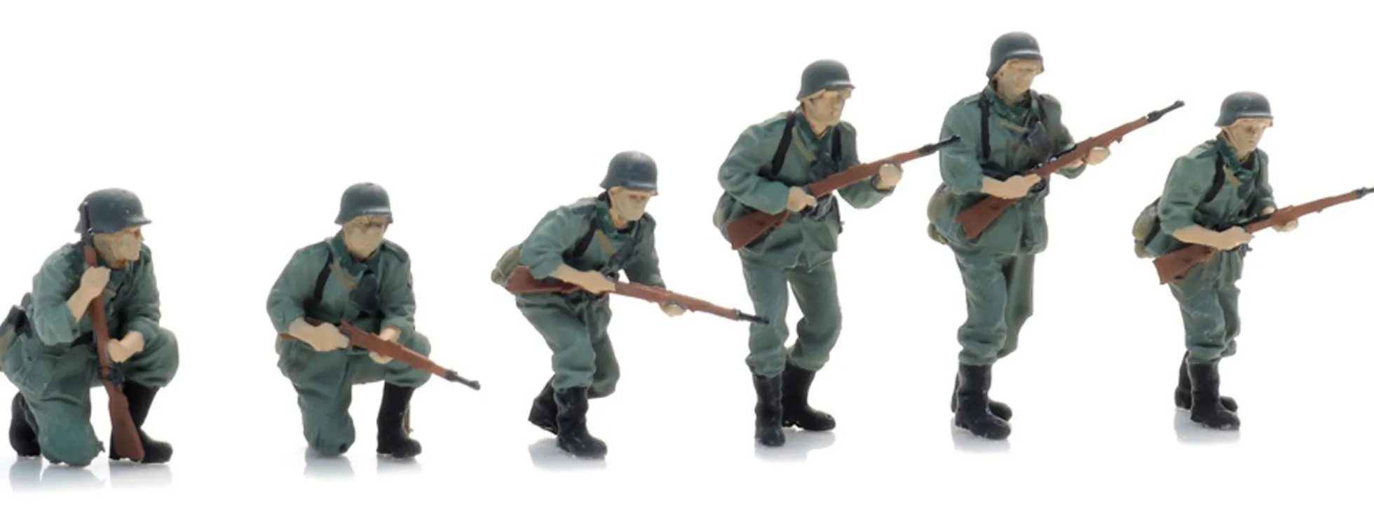 Artitec 7720001 WM-Infanterie auf Patrouille | 6 Stück | Figuren Bausatz 1:72