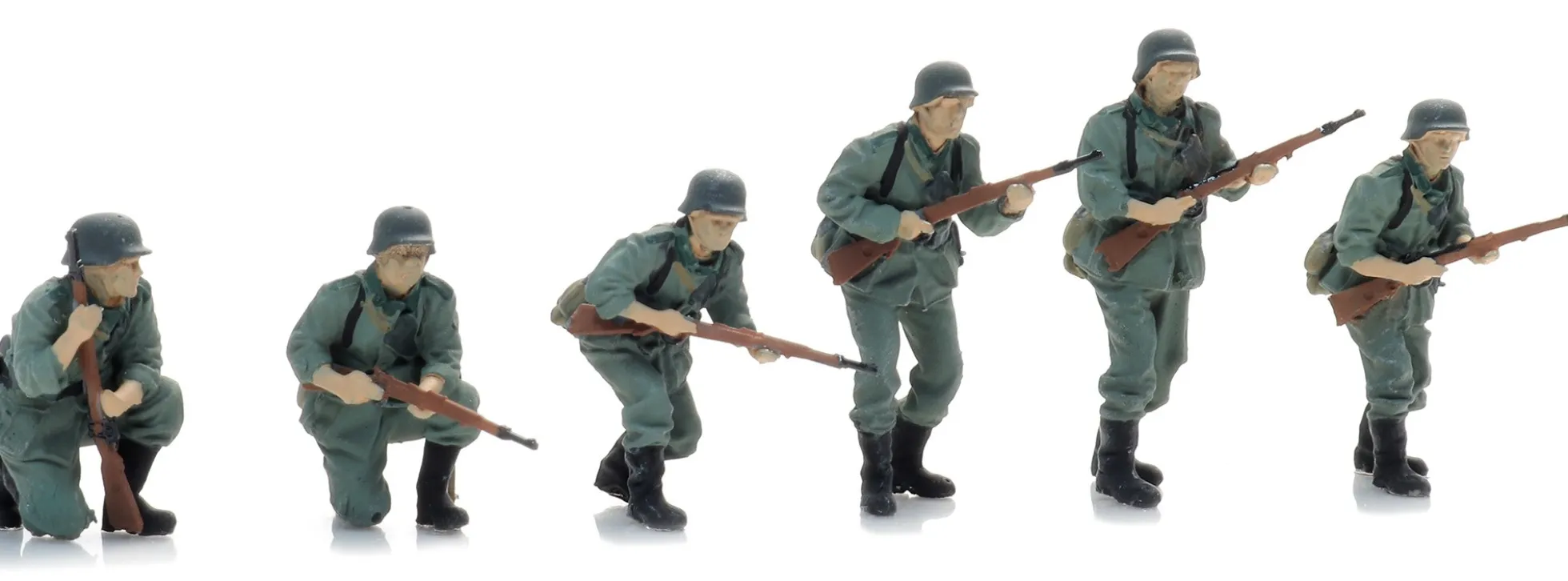 Artitec 5720001 WM-Infanterie auf Patrouille | 6 Stück | Militär Figuren 1:72