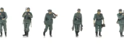 Artitec 5720005 WM-Infanterie marschiert an die Front | 6 Stück | Militär Figuren 1:72