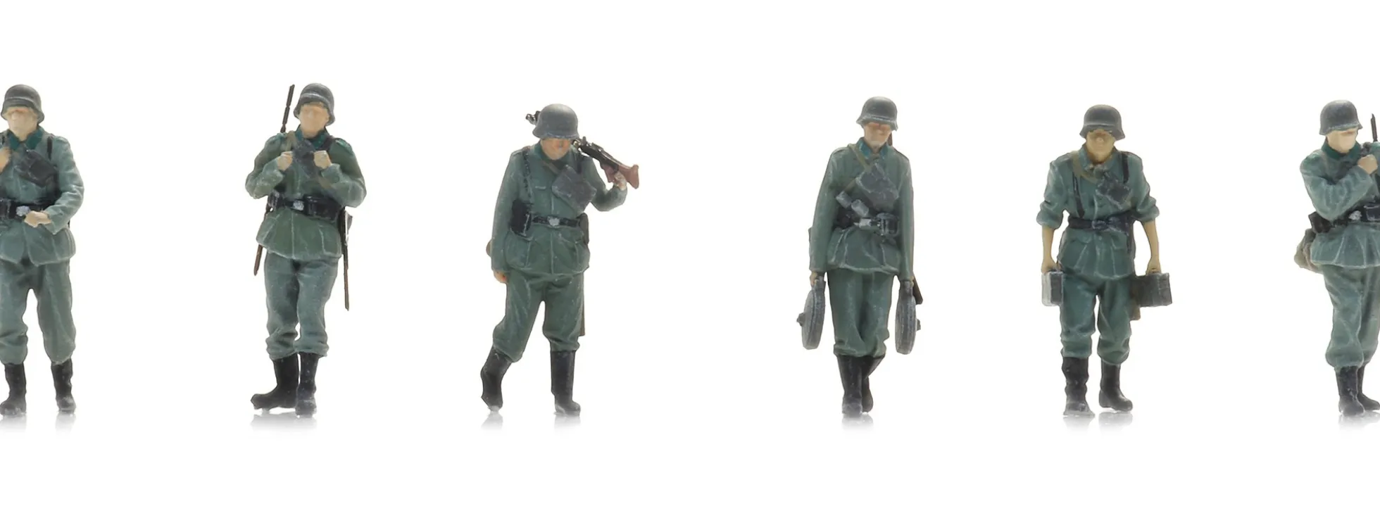 Artitec 5720005 WM-Infanterie marschiert an die Front | 6 Stück | Militär Figuren 1:72