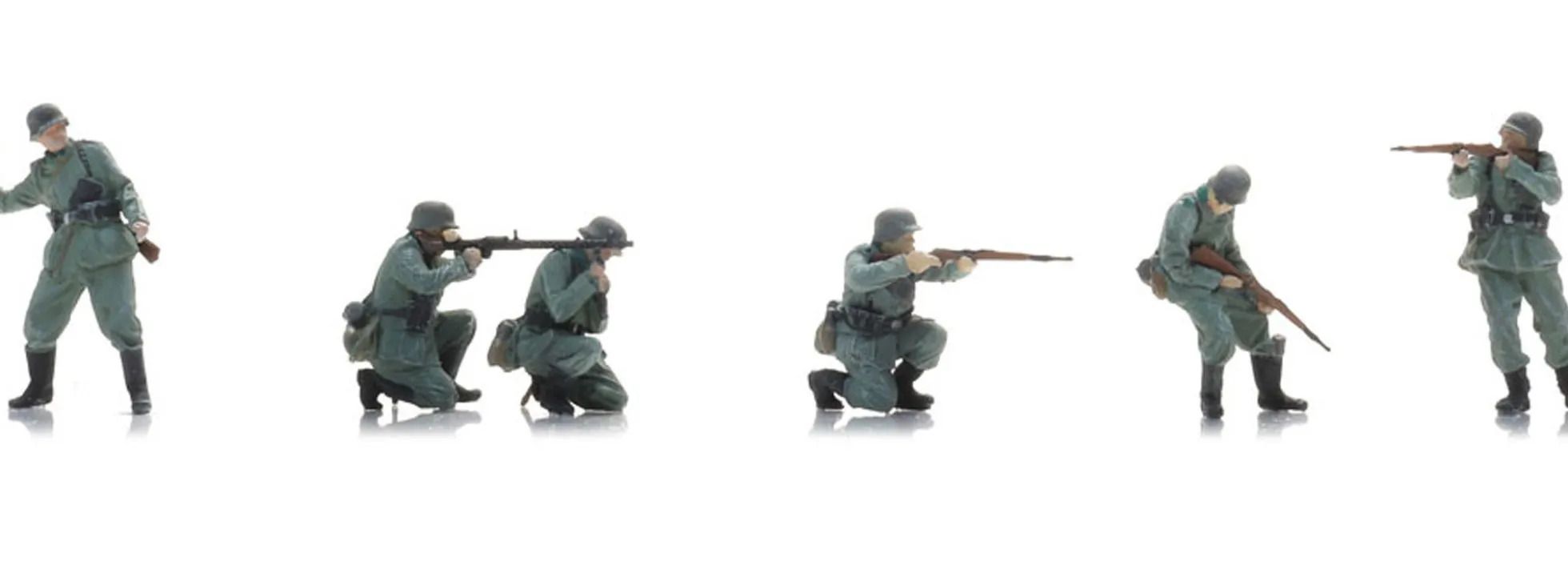Artitec 7720006 WM-Infanterie unter Beschuss | 6 Stück | Figuren Bausatz 1:72