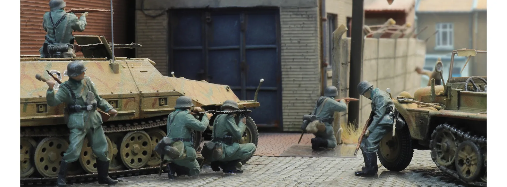 Artitec 5720006 WM-Infanterie unter Beschuss | 6 Stück | Militär Figuren 1:72
