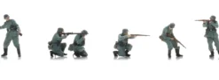 Artitec 5720006 WM-Infanterie unter Beschuss | 6 Stück | Militär Figuren 1:72