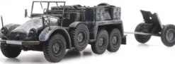 Artitec 387.387 WM Krupp-Protze + 3,7-cm-PaK Winter | Militärmodell 1:87