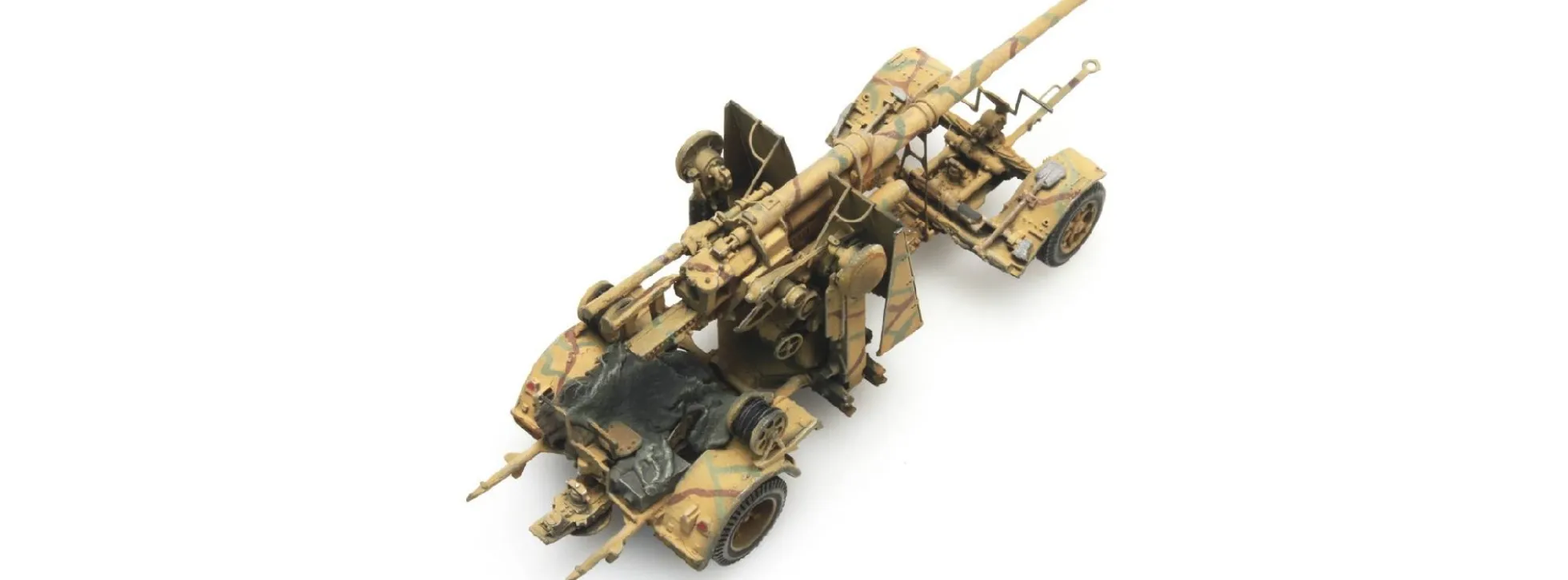 Artitec 6870071 WM 88mm FLAK 18 Tarnung | Panzermodell 1:87