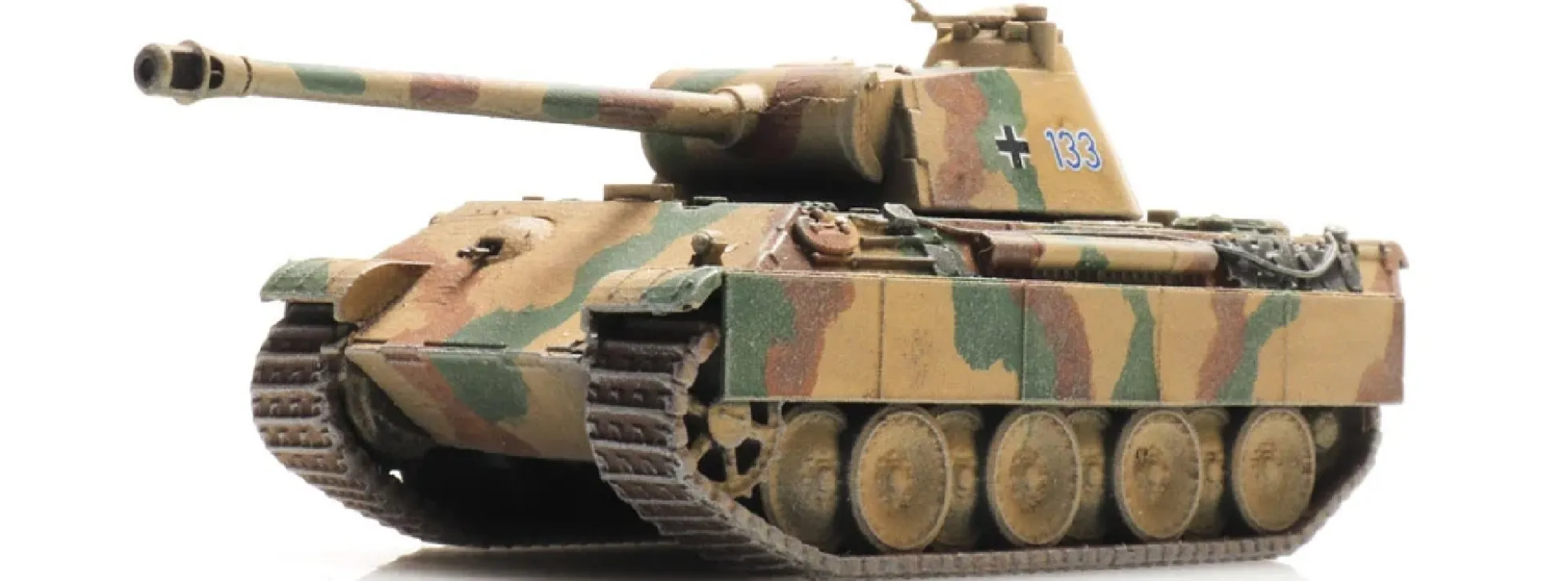 Artitec 6120013 WM Panther Eisenbahntransport | Panzermodell 1:120