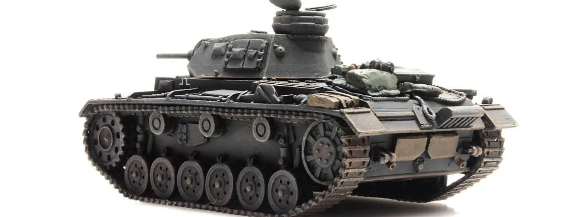Artitec 387.305 WM Pzkw III Ausf. F grau | Militärmodell 1:87