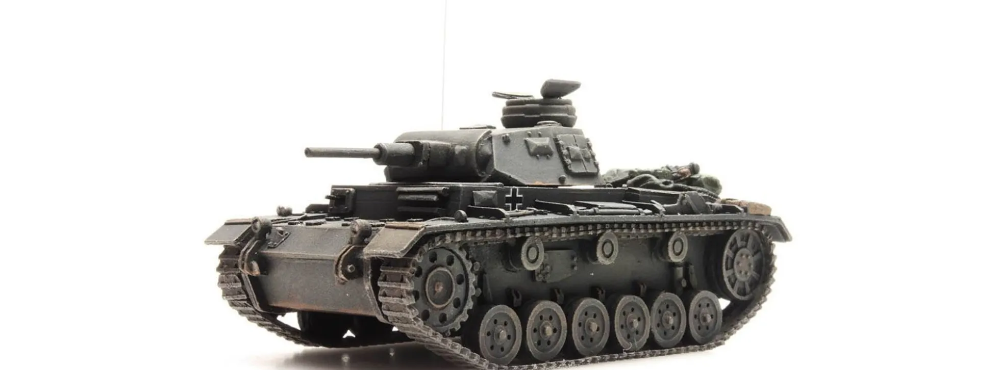 Artitec 387.305 WM Pzkw III Ausf. F grau | Militärmodell 1:87