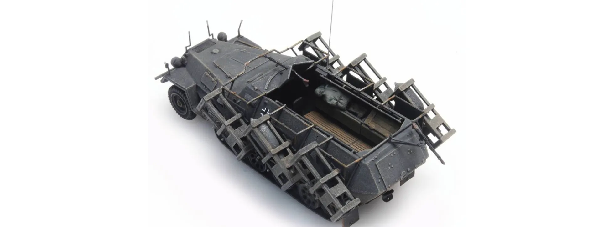 Artitec 387.402 WM Sd.Kfz. 251/1 Ausf. B mit Wurfrahmen grau | Militärmodell 1:87
