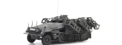 Artitec 387.402 WM Sd.Kfz. 251/1 Ausf. B mit Wurfrahmen grau | Militärmodell 1:87