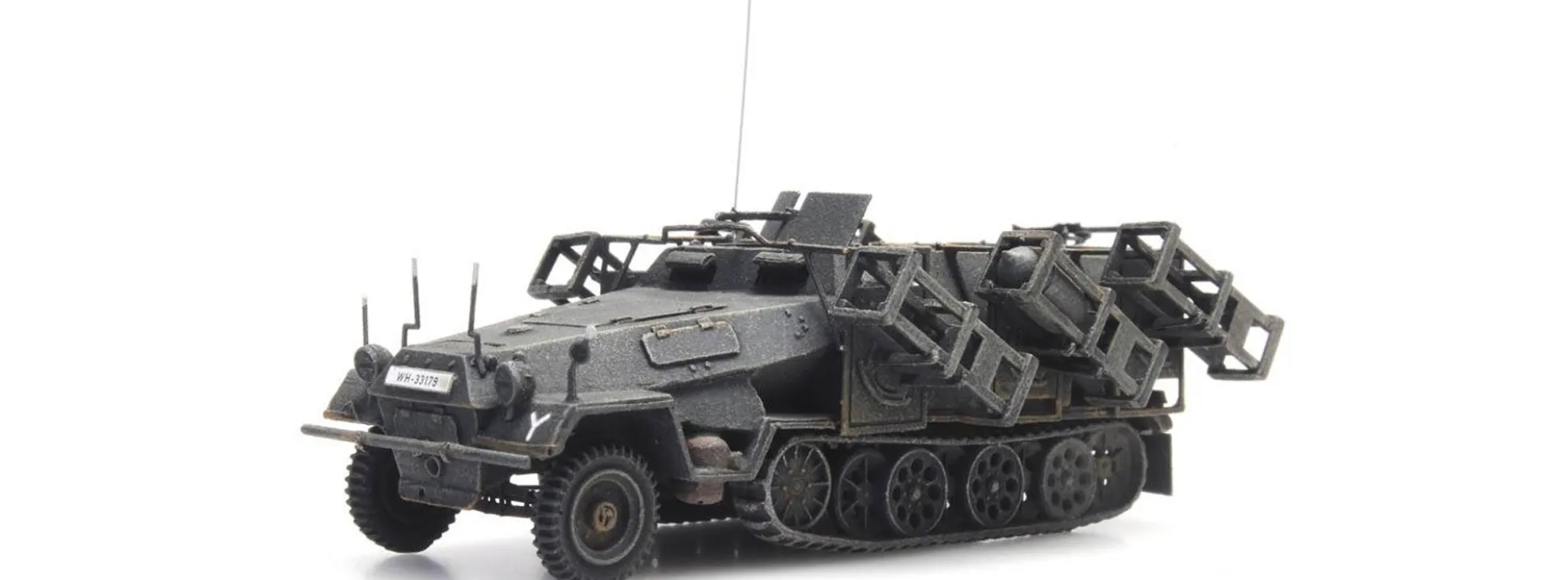 Artitec 387.402 WM Sd.Kfz. 251/1 Ausf. B mit Wurfrahmen grau | Militärmodell 1:87