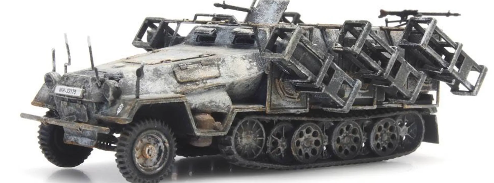 Artitec 387.403 WM Sd.Kfz. 251/1 Ausf. B mit Wurfrahmen Winter | Militärmodell 1:87