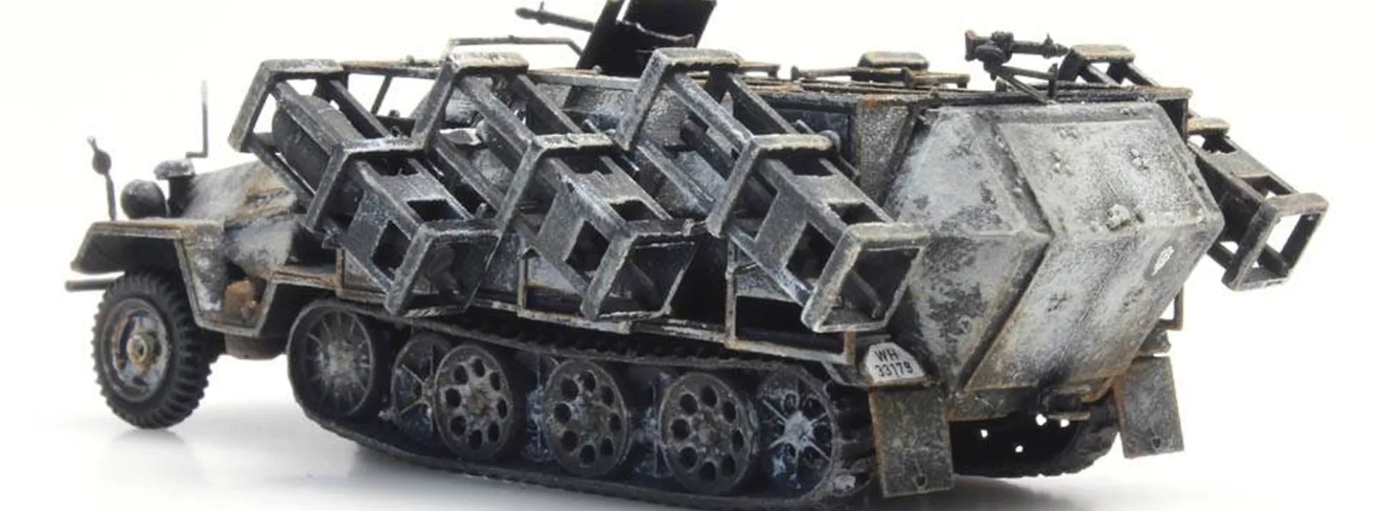 Artitec 387.403 WM Sd.Kfz. 251/1 Ausf. B mit Wurfrahmen Winter | Militärmodell 1:87