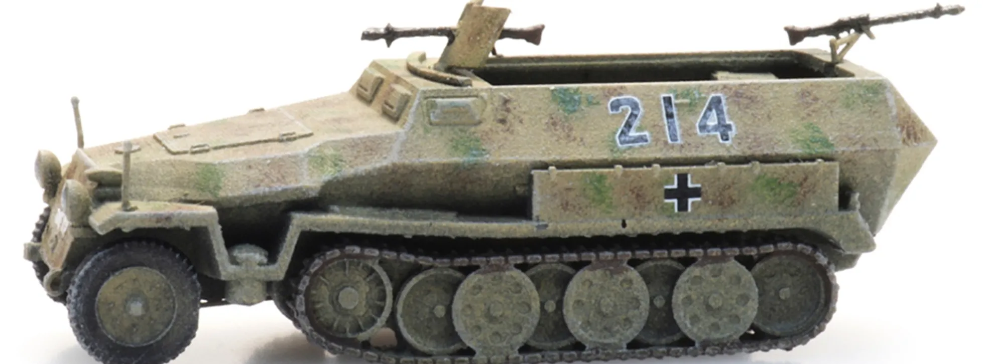 Artitec 6160105 WM Sd.Kfz. 251/1 Ausf C. camo | Militärmodell 1:160