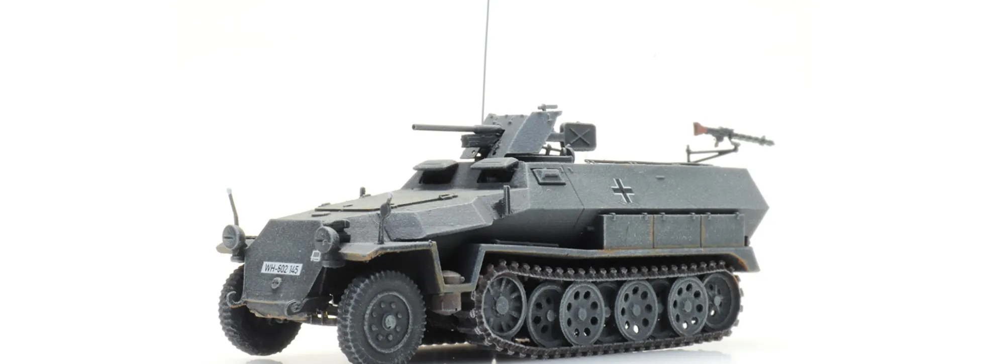Artitec 6870525 WM Sd.Kfz. 251/10 Ausf. C 3.7cm Pak grau | Militärmodell 1:87