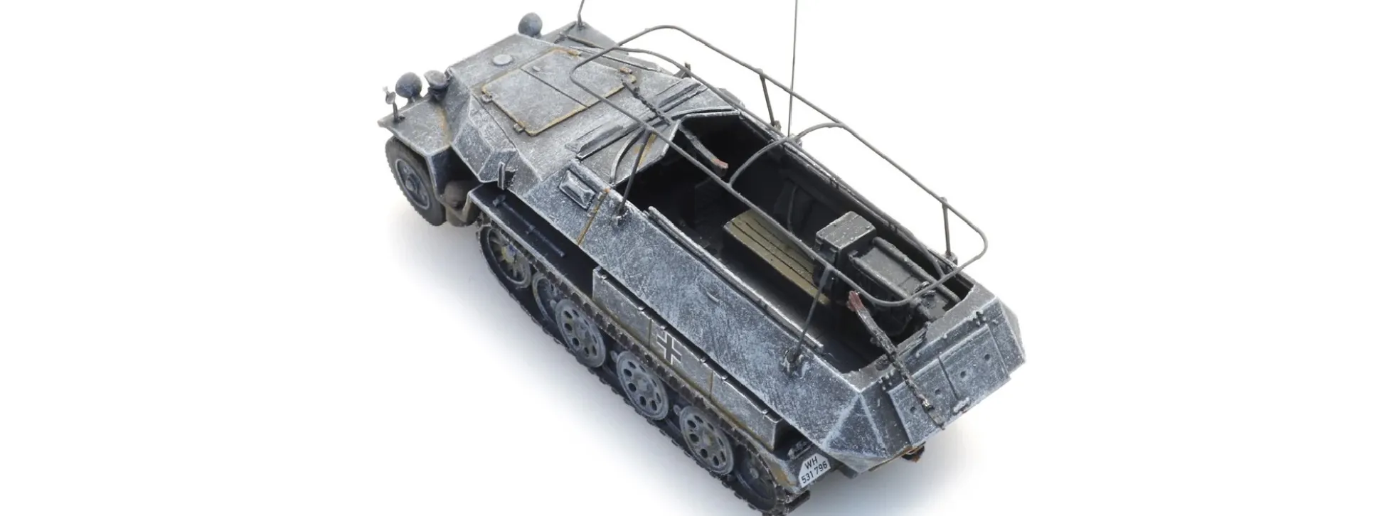 Artitec 6870482 WM Sd.Kfz. 251/3 Ausf. C Funkpanzerwagen Winter | Panzermodell 1:87