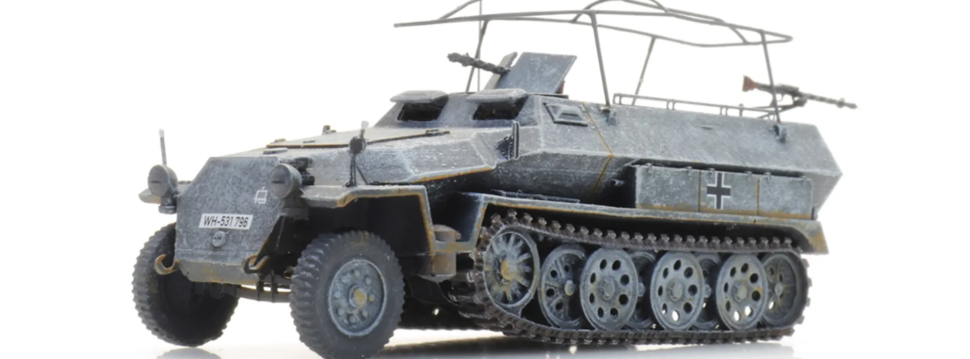 Artitec 6870482 WM Sd.Kfz. 251/3 Ausf. C Funkpanzerwagen Winter | Panzermodell 1:87