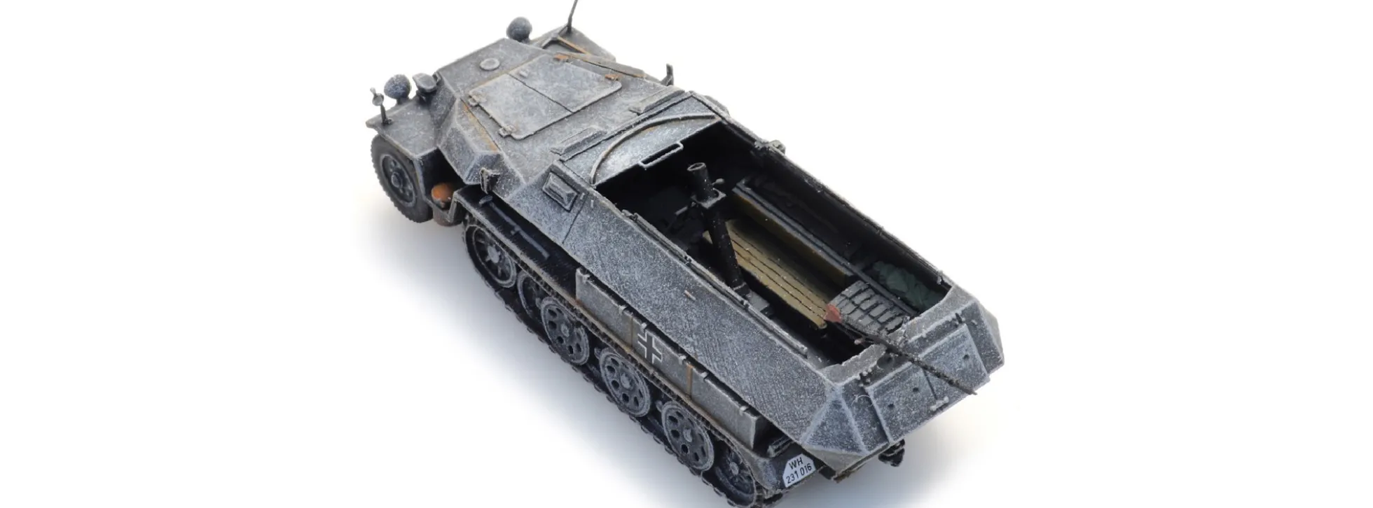 Artitec 6870477 WM Sd.Kfz. 251/2 Ausf. C Granatwerfer Winter | Panzermodell 1:87