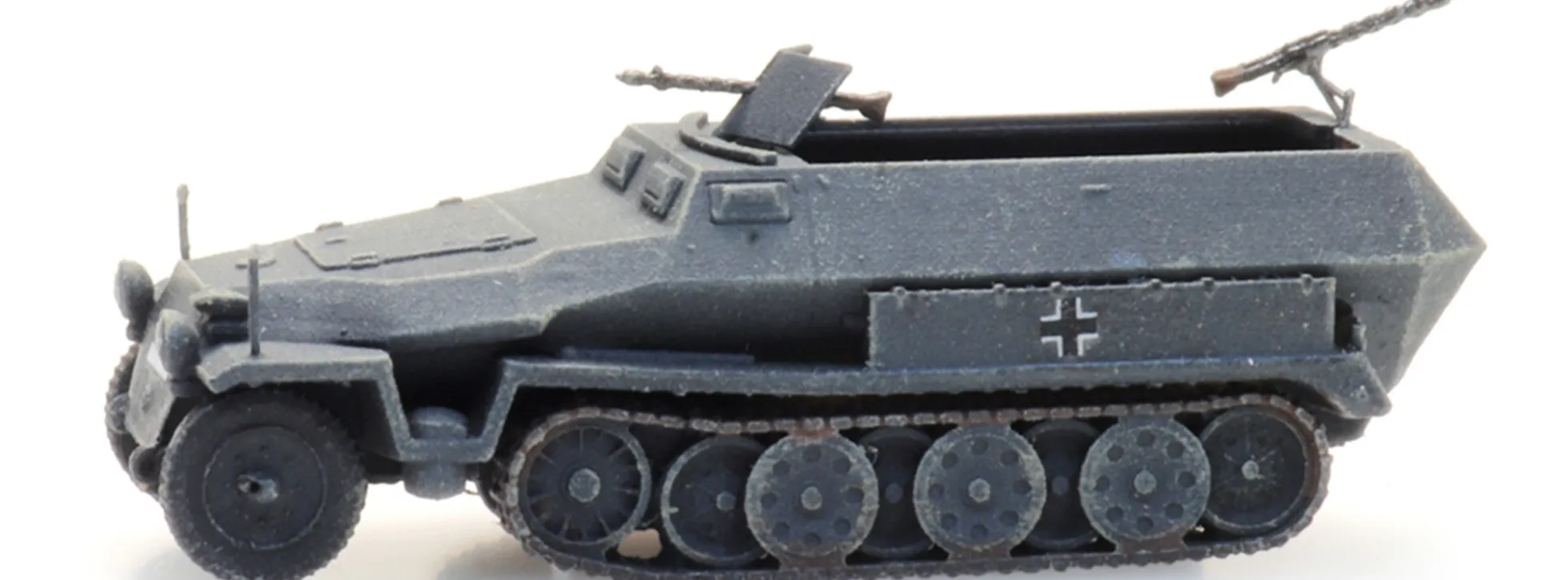 Artitec 6160103 WM Sd.Kfz. 251/1 Ausf C. grau | Militärmodell 1:160