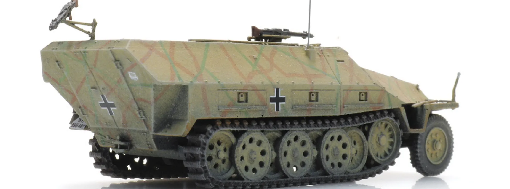Artitec 6870515 WM Sd.Kfz. 251/1 Ausf D SMG Camo | Militärmodell 1:87