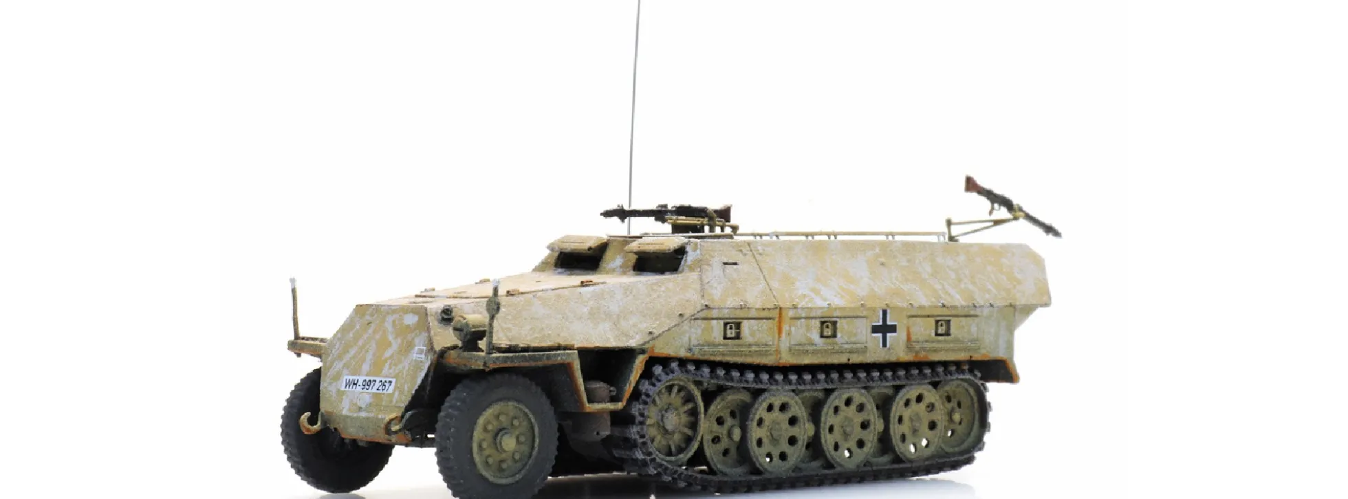 Artitec 6870516 WM Sd.Kfz. 251/1 Ausf D SMG Winter | Militärmodell 1:87