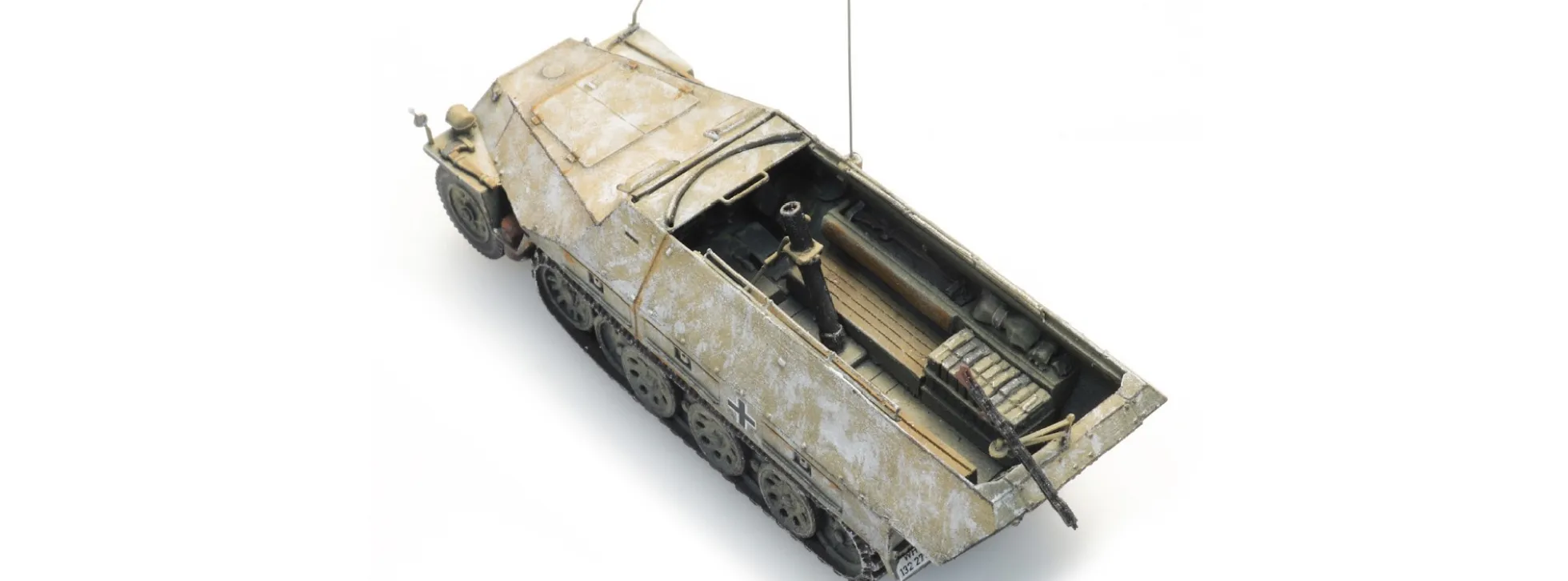 Artitec 6870480 WM Sdkfz 251/2 D Winter | Panzermodell 1:87