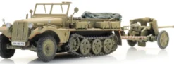 Artitec 6870490 WM Sd.Kfz. 10 + PAK 38 Afrika | Panzermodell 1:87