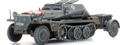 Artitec 6870354 WM Sd.Kfz. 252 + Sd.Anhänger 32 grau | Panzermodell 1:87