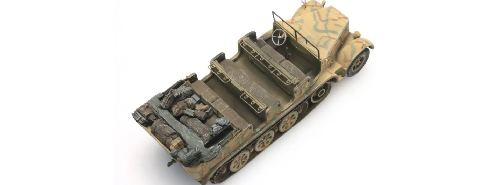 Artitec 6870067 WM Sd.Kfz 7 Zugkraftwagen 8t Tarnung | Panzermodell 1:87