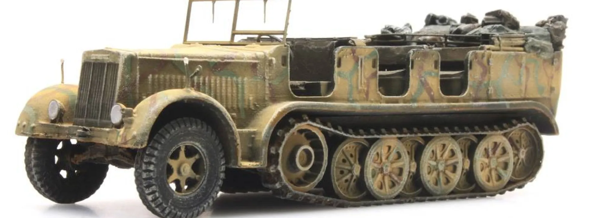 Artitec 6870067 WM Sd.Kfz 7 Zugkraftwagen 8t Tarnung | Panzermodell 1:87
