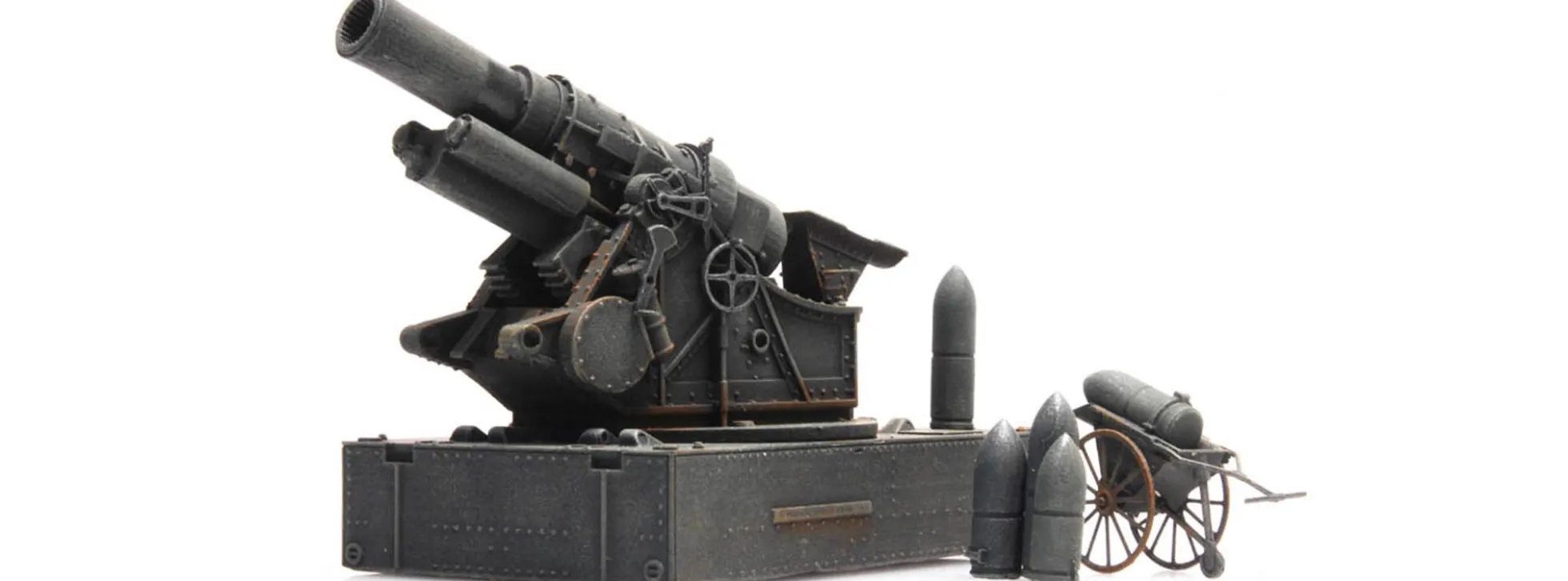 Artitec 6870254 WM Skoda 30,5 cm Belagerungsmörser M1916 | Geschützmodell 1:87